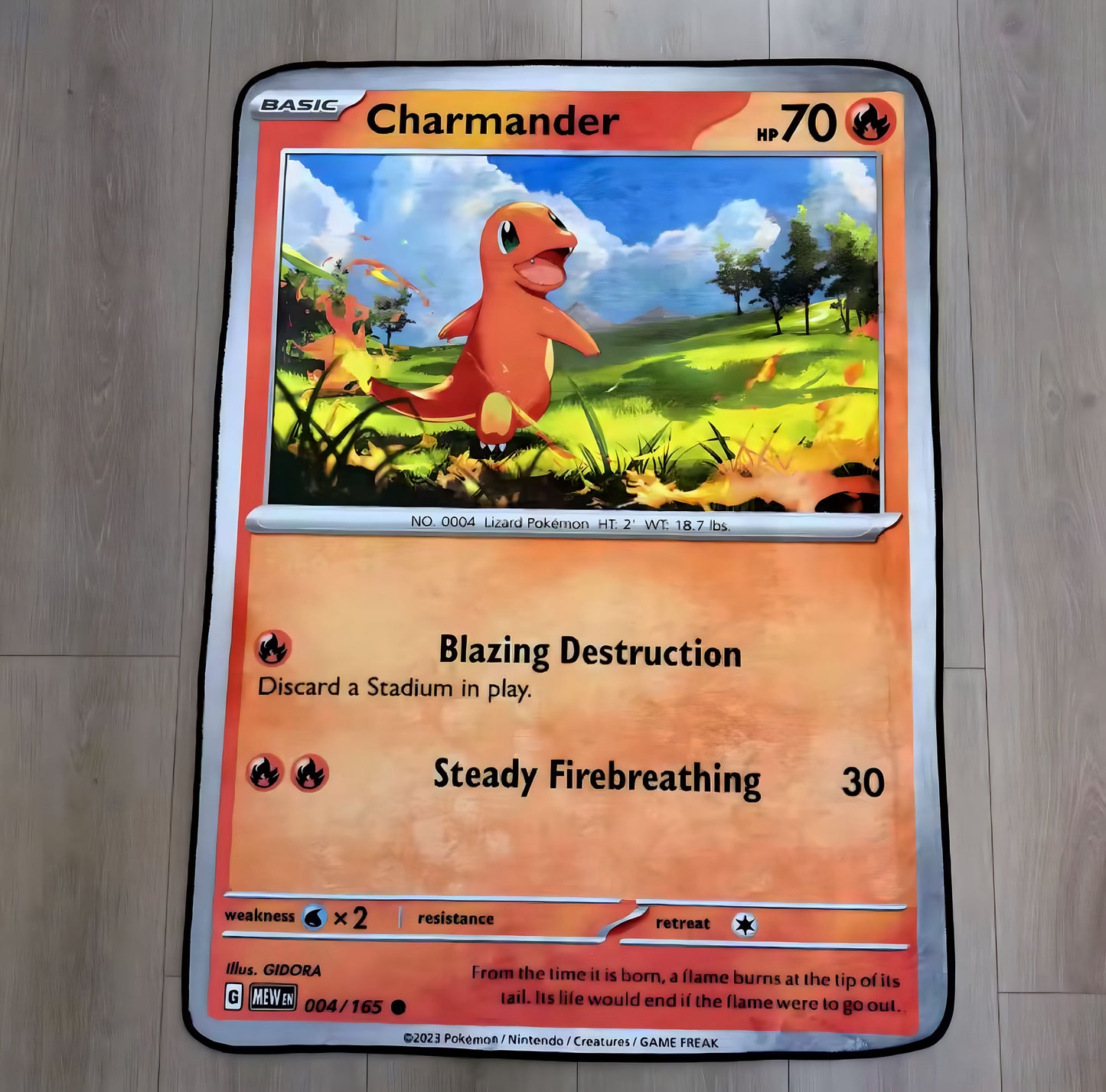 Glumanda Karte - Pokémon